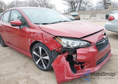 2018 Subaru Impreza 2.0I Sport из США, поврежденный, VIN 4S3GKAL63J1603387